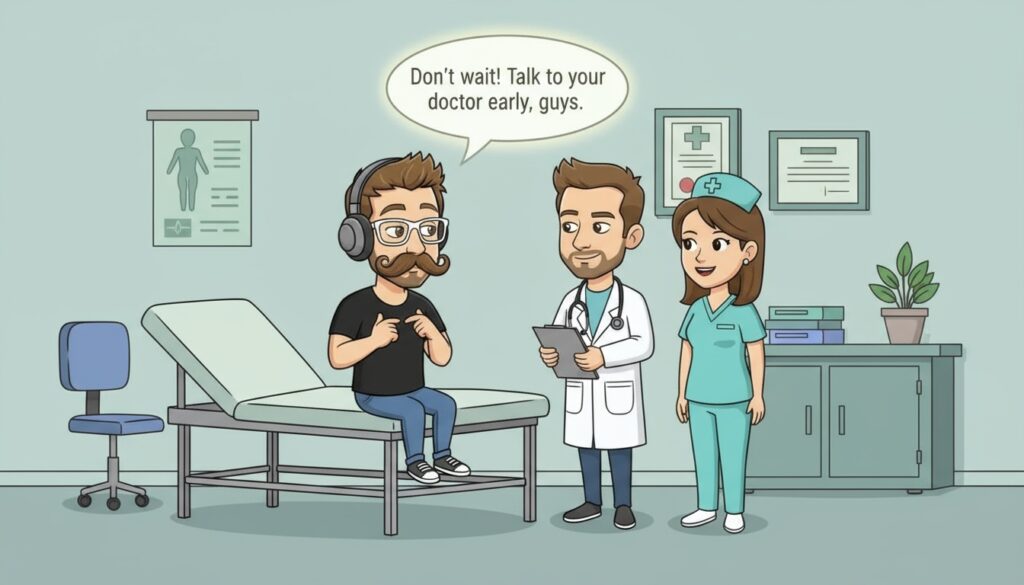 Movember podcasts are a new and important awareness tool for cancer in young men.